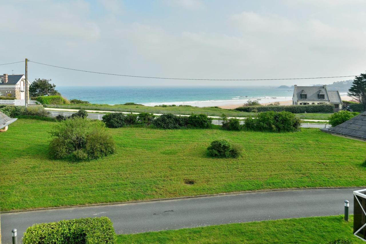 Kermael - Appt Vue Mer Et Piscine Partagee Saint-Briac-sur-Mer Eksteriør billede