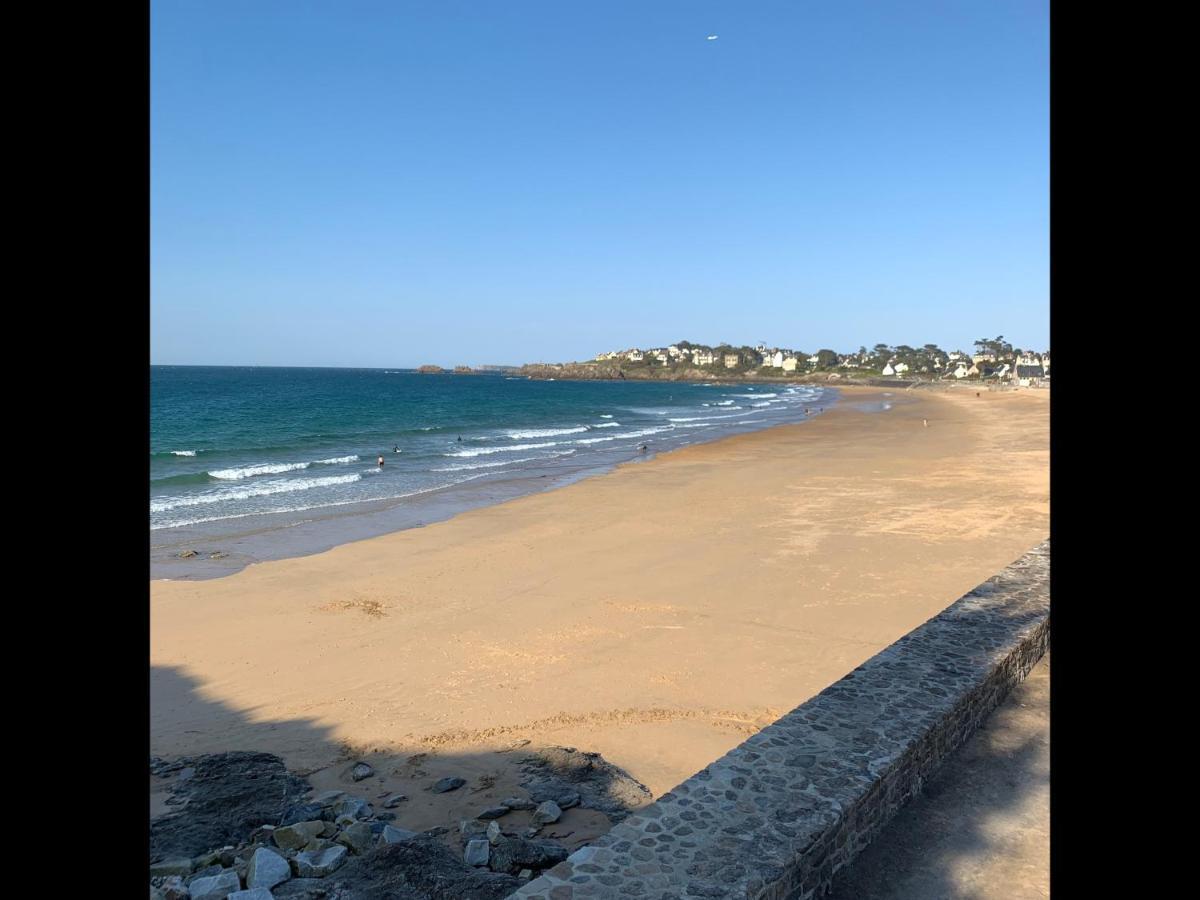 Kermael - Appt Vue Mer Et Piscine Partagee Saint-Briac-sur-Mer Eksteriør billede